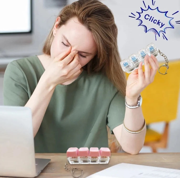 Llavero Antiestres Juguete Adulto Viral